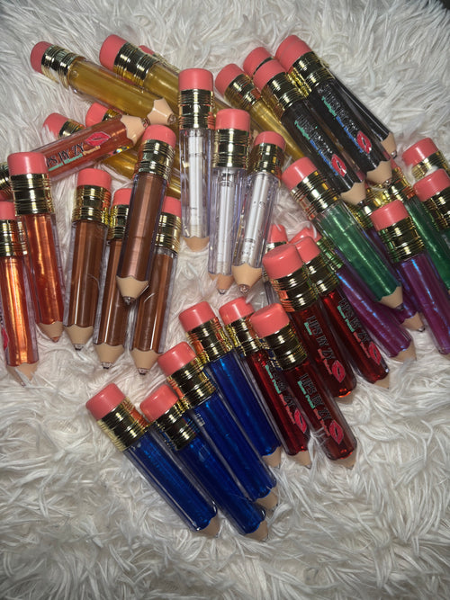 LIPS BY ZY ~School Girl Pencil Lip Gloss~